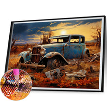 Load image into Gallery viewer, Diamond Painting - Full Round - scrap car (50*40CM)
