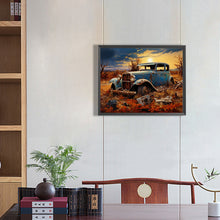 Load image into Gallery viewer, Diamond Painting - Full Round - scrap car (50*40CM)