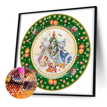 Load image into Gallery viewer, Diamond Painting - Partial Special Shaped - Christmas wreath (30*30CM)