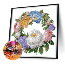 Load image into Gallery viewer, Diamond Painting - Partial Special Shaped - vintage garland (30*30CM)