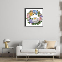 Load image into Gallery viewer, Diamond Painting - Partial Special Shaped - vintage garland (30*30CM)