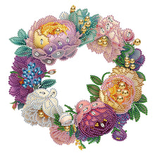 Load image into Gallery viewer, Diamond Painting - Partial Special Shaped - vintage garland (30*30CM)