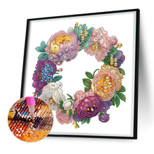 Load image into Gallery viewer, Diamond Painting - Partial Special Shaped - vintage garland (30*30CM)