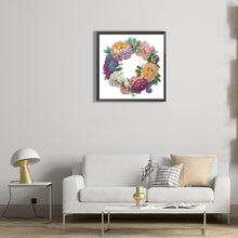 Load image into Gallery viewer, Diamond Painting - Partial Special Shaped - vintage garland (30*30CM)