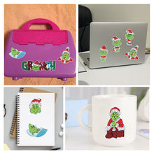 Load image into Gallery viewer, 4pcs/2set Gem Mosaic Stickers Grinch Diamond Painting Sticker for Boy Girls Gift