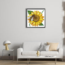 Load image into Gallery viewer, Diamond Painting - Partial Special Shaped - sunflower (30*30CM)