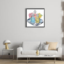 Load image into Gallery viewer, Diamond Painting - Partial Special Shaped - exquisite perfume (30*30CM)