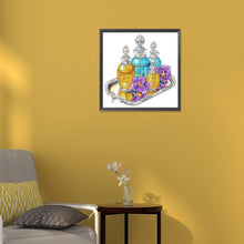 Load image into Gallery viewer, Diamond Painting - Partial Special Shaped - exquisite perfume (30*30CM)