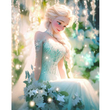 Load image into Gallery viewer, Diamond Painting - Full Round - Frozen Princess Elsa (40*50CM)