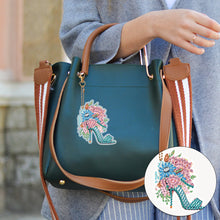 Load image into Gallery viewer, 8PCS Diamond Painting Keychains Special Shape Double Sided Diamond Art Ornaments