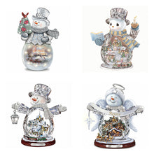 Load image into Gallery viewer, 4pcs Diamond Painting Set - Christmas snowman (30*30CM)