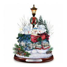 Load image into Gallery viewer, 4pcs Diamond Painting Set - Christmas snowman (30*30CM)