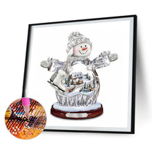 Load image into Gallery viewer, 4pcs Diamond Painting Set - Christmas snowman (30*30CM)