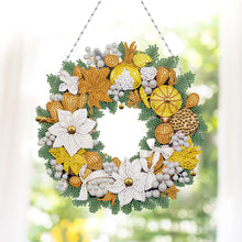 Load image into Gallery viewer, Special Shaped Crystal Painting Wreath Kit DIY Full Drill Garland (#2)