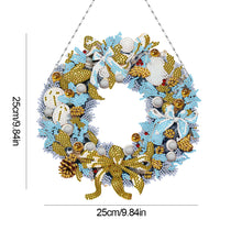 Load image into Gallery viewer, Special Shaped Crystal Painting Wreath Kit DIY Full Drill Garland (#3)