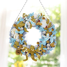 Load image into Gallery viewer, Special Shaped Crystal Painting Wreath Kit DIY Full Drill Garland (#3)