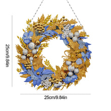 Load image into Gallery viewer, Special Shaped Crystal Painting Wreath Kit DIY Full Drill Garland (#4)