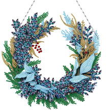 Load image into Gallery viewer, Special Shaped Crystal Painting Wreath Kit DIY Full Drill Garland (#5)