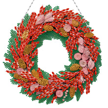 Load image into Gallery viewer, Special Shaped Crystal Painting Wreath Kit DIY Full Drill Garland (#6)