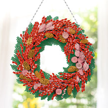 Load image into Gallery viewer, Special Shaped Crystal Painting Wreath Kit DIY Full Drill Garland (#6)
