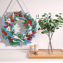 Load image into Gallery viewer, Special Shaped Crystal Painting Wreath Kit DIY Full Drill Garland (#7)