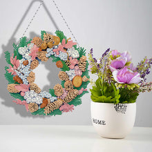 Load image into Gallery viewer, Special Shaped Crystal Painting Wreath Kit DIY Full Drill Garland (#8)