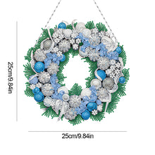 Load image into Gallery viewer, Special Shaped Crystal Painting Wreath Kit DIY Full Drill Garland (#10)