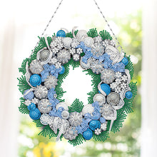 Load image into Gallery viewer, Special Shaped Crystal Painting Wreath Kit DIY Full Drill Garland (#10)