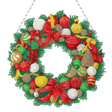 Load image into Gallery viewer, Special Shaped Crystal Painting Wreath Kit DIY Full Drill Garland (#11)