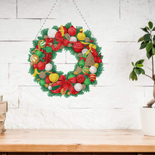 Load image into Gallery viewer, Special Shaped Crystal Painting Wreath Kit DIY Full Drill Garland (#11)