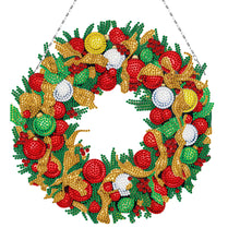 Load image into Gallery viewer, Special Shaped Crystal Painting Wreath Kit DIY Full Drill Garland (#12)