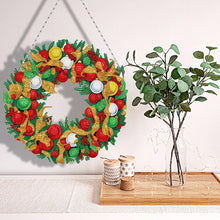 Load image into Gallery viewer, Special Shaped Crystal Painting Wreath Kit DIY Full Drill Garland (#12)