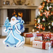 Load image into Gallery viewer, 5D DIY Diamond Art Table Decor Guardian Snowman Christmas Decor Embrace Snowman