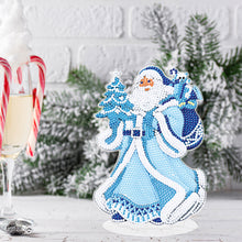 Load image into Gallery viewer, 5D DIY Diamond Art Table Decor Guardian Snowman Christmas Decor Embrace Snowman