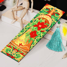 Load image into Gallery viewer, 2PCS Christmas Diamond Drawing Bookmarks Special Shape Crystal Painting Bookmark