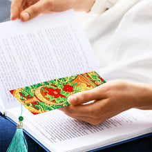 Load image into Gallery viewer, 2PCS Christmas Diamond Drawing Bookmarks Special Shape Crystal Painting Bookmark