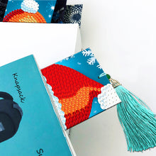 Load image into Gallery viewer, 2PCS Christmas Diamond Drawing Bookmarks Special Shape Crystal Painting Bookmark