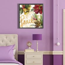 Load image into Gallery viewer, Diamond Painting - Full Round - Christmas Words¡¤Peace (40*40CM)