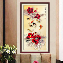 Load image into Gallery viewer, Five-Flavored Fish 30*50CM(Canvas) Square Drill Diamond Painting