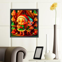 Load image into Gallery viewer, Diamond Painting - Full Round - Christmas elves (40*40CM)