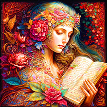 Load image into Gallery viewer, Diamond Painting - Full Round - the girl who sang about it (40*40CM)