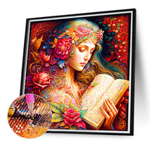 Load image into Gallery viewer, Diamond Painting - Full Round - the girl who sang about it (40*40CM)