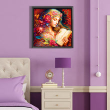 Load image into Gallery viewer, Diamond Painting - Full Round - the girl who sang about it (40*40CM)