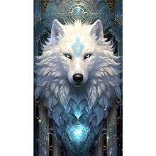 Load image into Gallery viewer, AB Diamond Painting - Full Square - Aurora wolf (40*70CM)