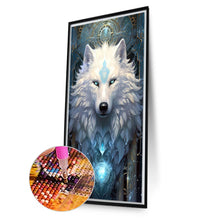 Load image into Gallery viewer, AB Diamond Painting - Full Square - Aurora wolf (40*70CM)
