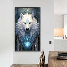 Load image into Gallery viewer, AB Diamond Painting - Full Square - Aurora wolf (40*70CM)