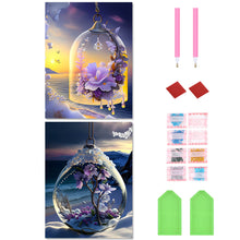 Load image into Gallery viewer, 2pcs Diamond Painting Set - crystal pendant (30*40CM)