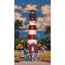 Load image into Gallery viewer, 2pcs Diamond Painting Set - lighthouse (30*60CM)