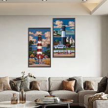 Load image into Gallery viewer, 2pcs Diamond Painting Set - lighthouse (30*60CM)