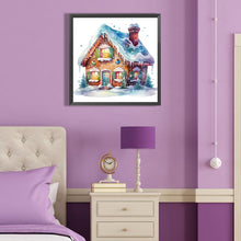 Load image into Gallery viewer, Diamond Painting - Full Round - Christmas cottage (40*40CM)